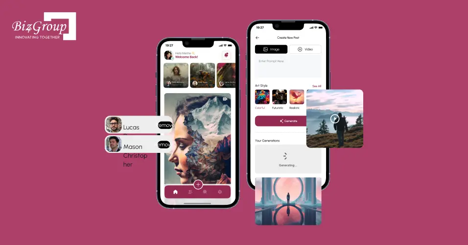 AI Powered Social Media App