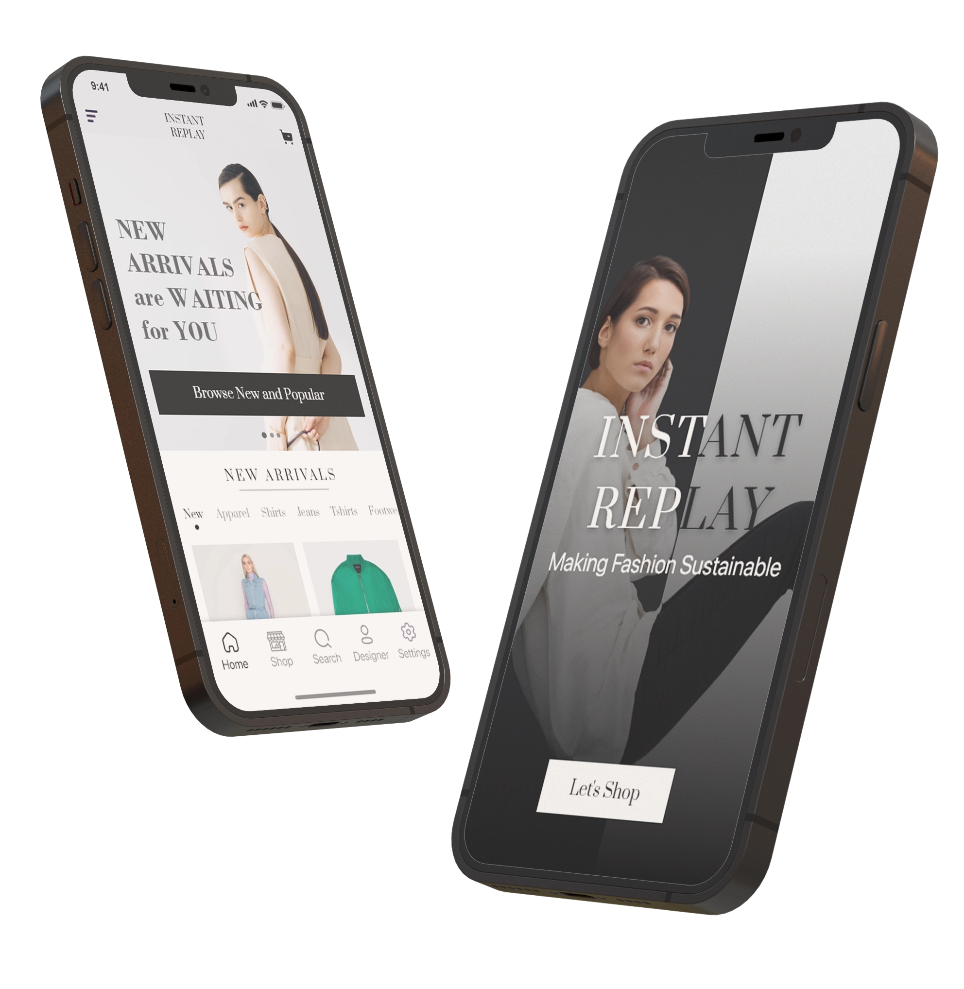 project in action boutique fashion app build by biz4group