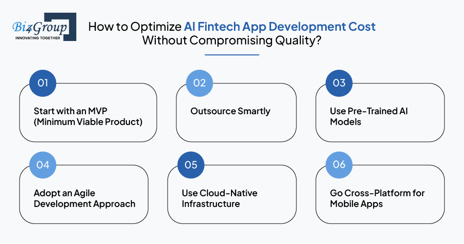 How to Optimize AI Fintech App Development Cost Without Compromising Quality