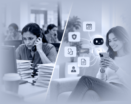AI Front Door vs. Traditional Patient Access: How AI Automates Patient Access Workflows