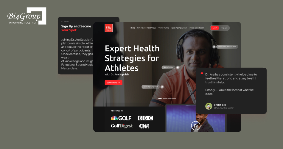 an AI-powered athletic health platform