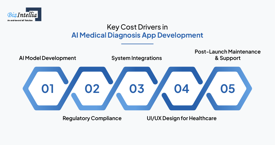 Key Cost Drivers in AI Medical Diagnosis App Development