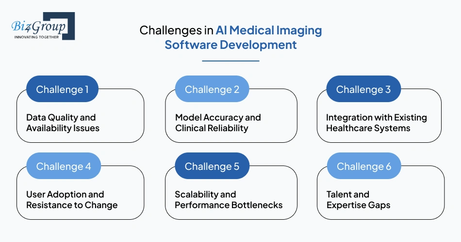 Challenges in AI Medical Imaging Software Development and How to Overcome Them