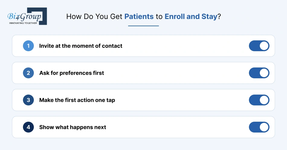 how-do-you-get-patients-to-enroll-and-stay