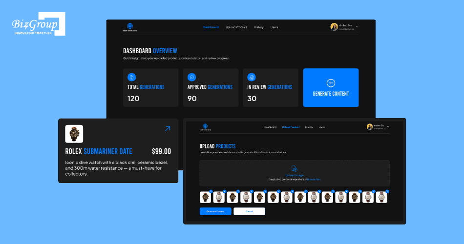 ECommerce Product Listing Automation – Powered by AI