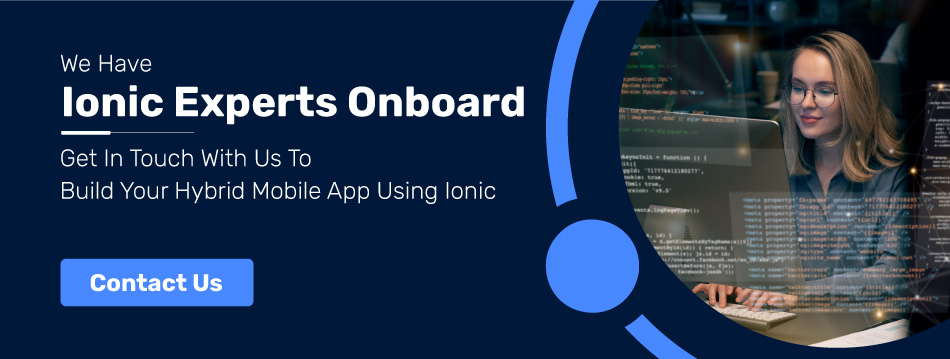Ionic experts onboard