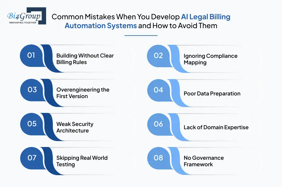 Common Mistakes When You Develop AI Legal Billing Automation Systems and How to Avoid Them
