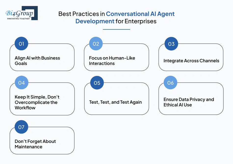 Best Practices in Conversational AI Agent Development for Enterprises