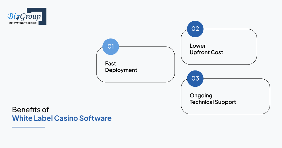 Benefits of White Label Casino Software