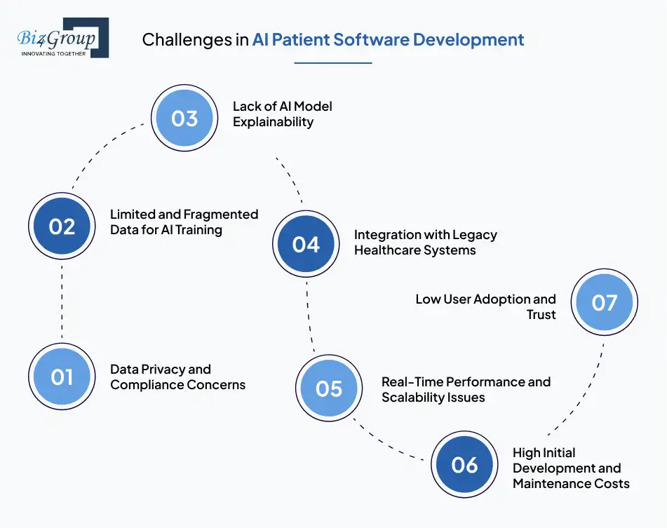 Challenges in AI Patient Software Development and How to Overcome Them