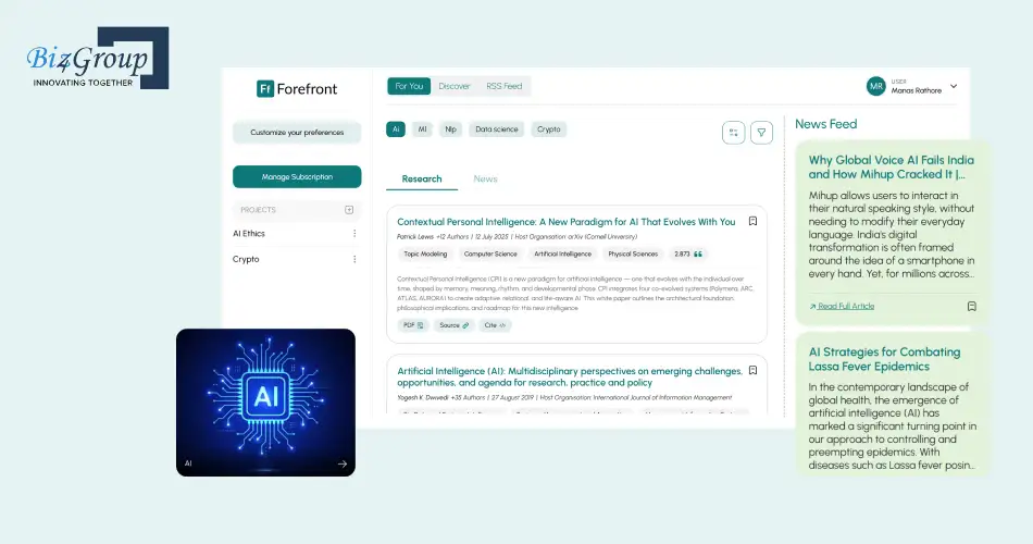 Forefront AI Research Platform