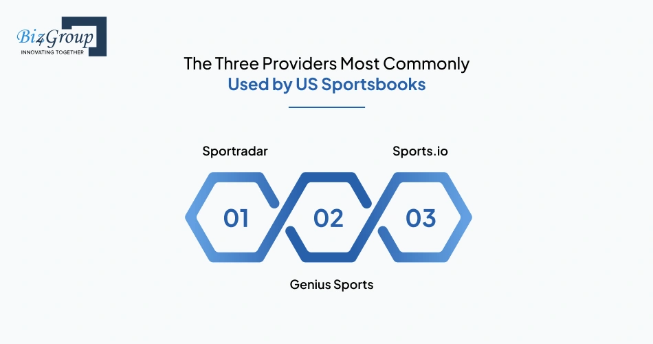 The Three Providers Most Commonly Used by US Sportsbooks