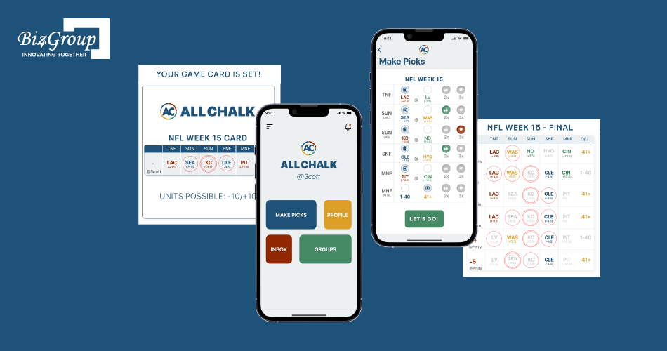 All Chalk - cross-platform sports Pick'em application