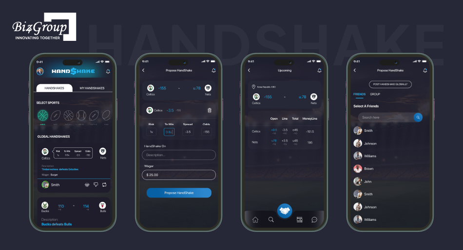 Handshake - sports engagement platform for live events