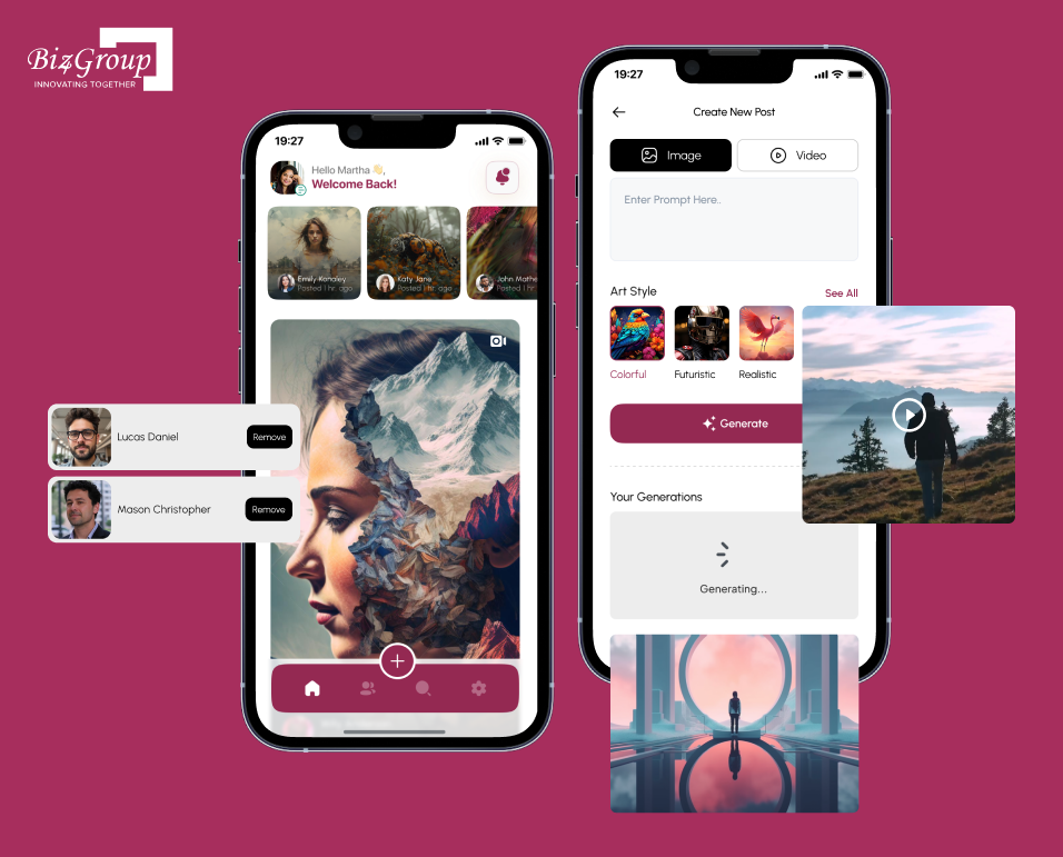 ai-powered-social-media-app