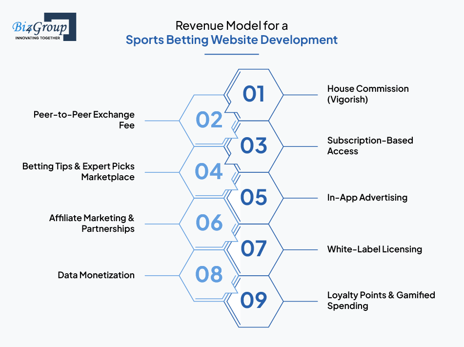 Revenue Model for a Sports Betting Website Development