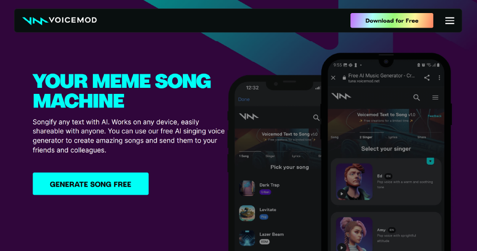 Voicemod AI Music