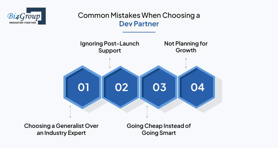 Common Mistakes When Choosing a Dev Partner