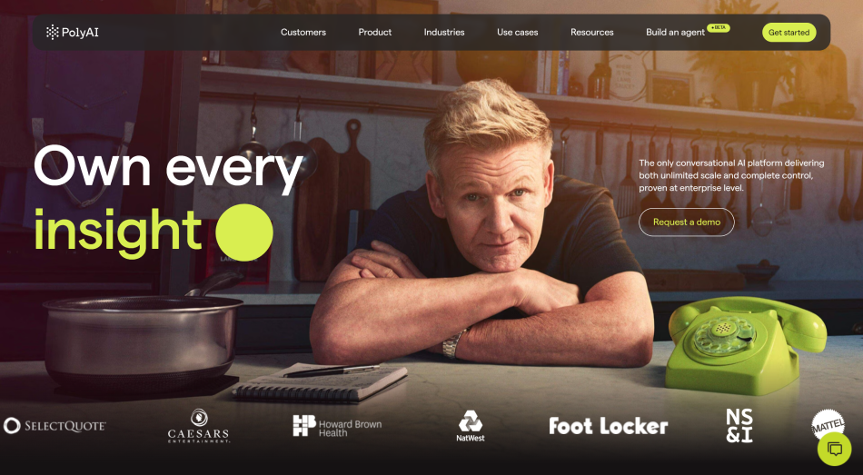 PolyAI - an enterprise conversational voice assistant platform