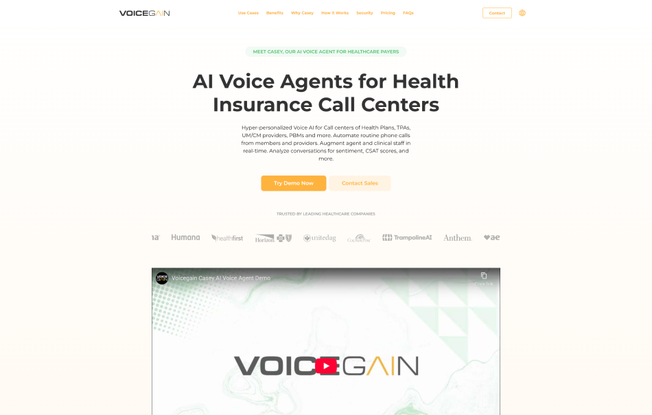 Voicegain - a speech AI platform