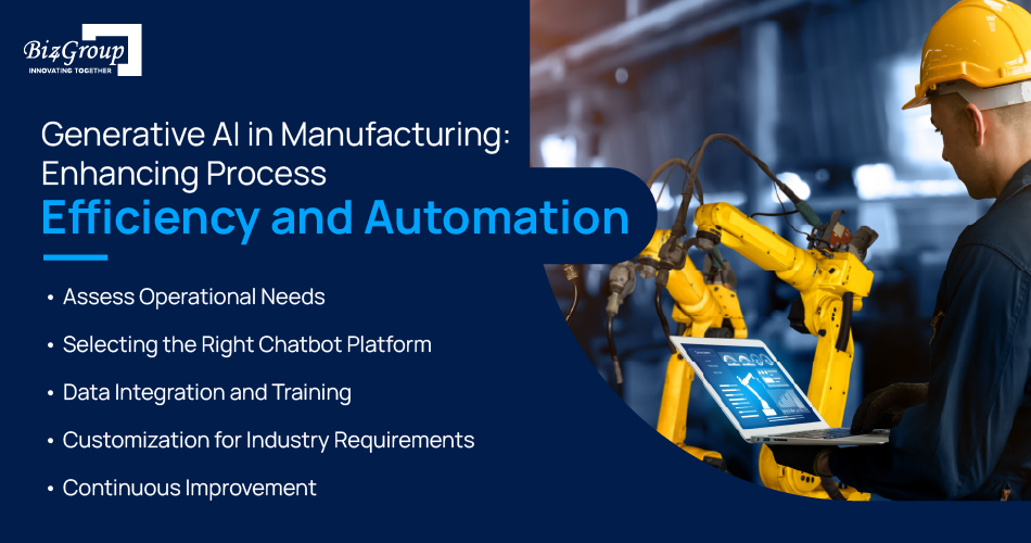 Generative AI in Manufacturing: Enhancing Process Efficiency and Automation
