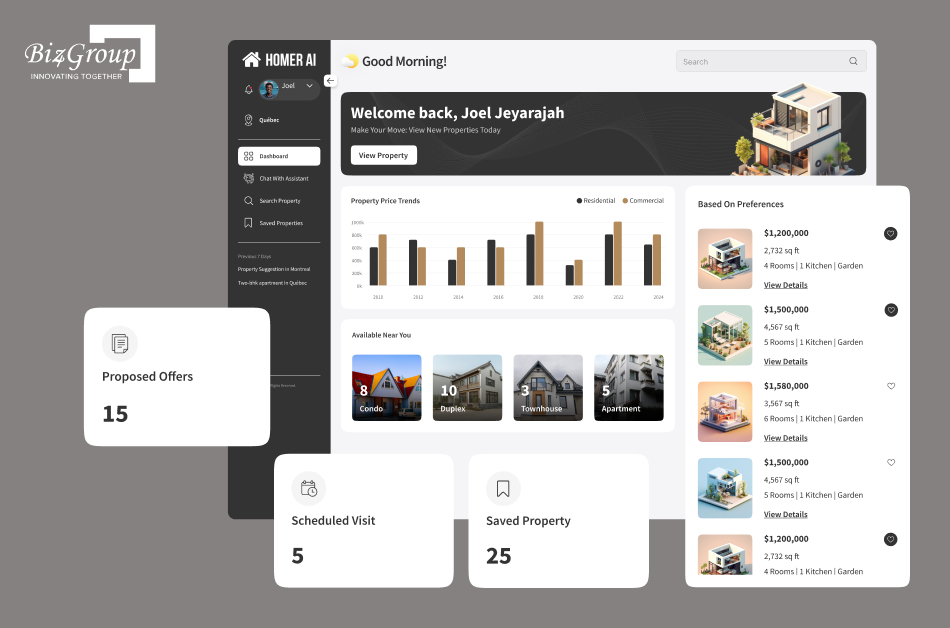 conversational AI property platform