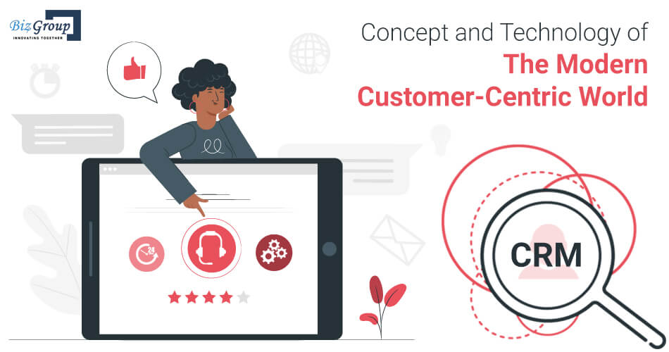 crm-concept-and-technology-of-the-modern-customer-centric-world
