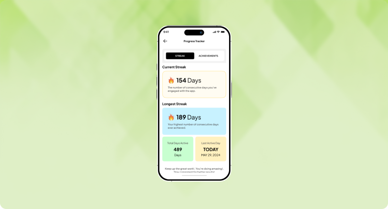 cognihelp-progress-streak-tracker-screen