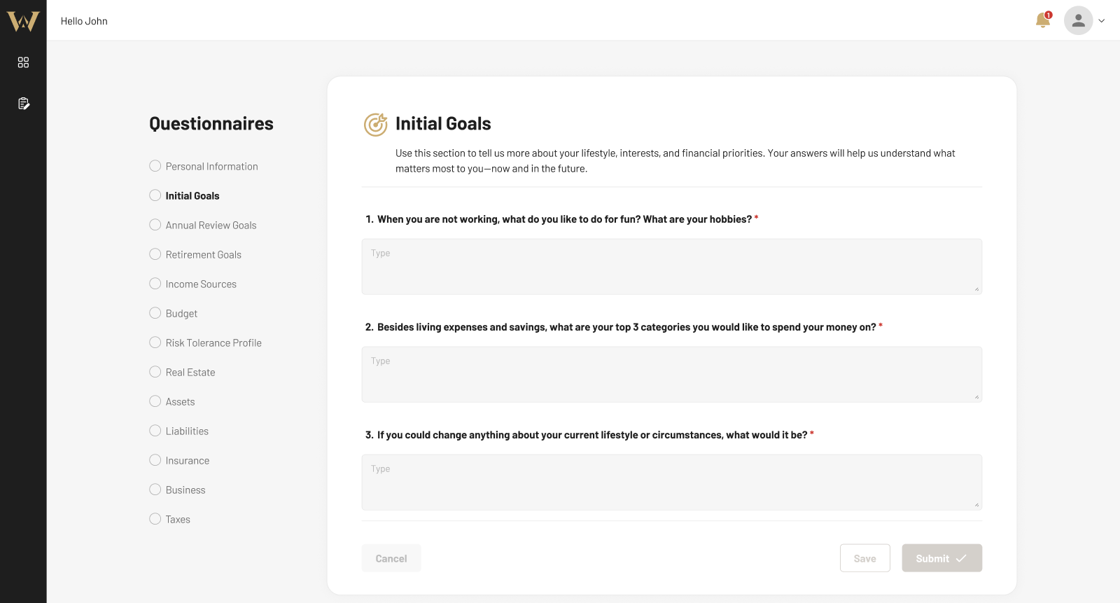 worth-advisors-initial-goals-questionnaire