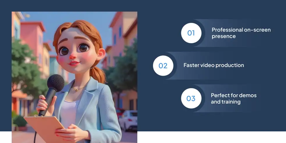 AI Presenter and Host Avatars