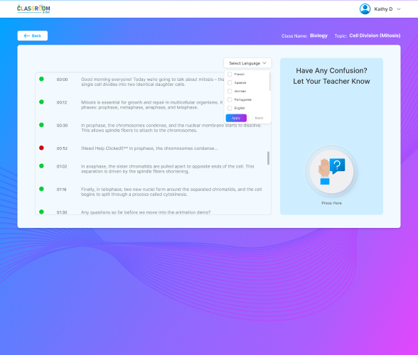 classroom sync